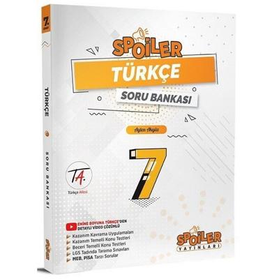 Spoiler Yayınları 7. Sınıf Türkçe Soru Bankası