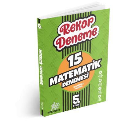 Startfen Yayınları 5. Sınıf Matematik Rekor Deneme