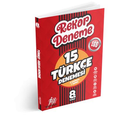 Startfen Yayınları LGS 8. Sınıf Türkçe Rekor Deneme