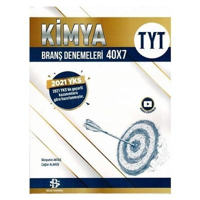 TYT Kimya 40x7 Branş Denemeleri Bilgi Sarmal Yayınları 2021