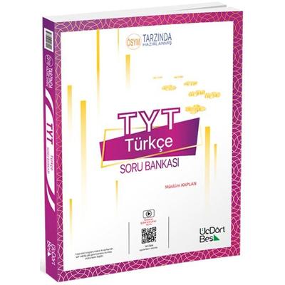 Üç Dört Beş Yayınları 2024 TYT Türkçe Soru Bankası