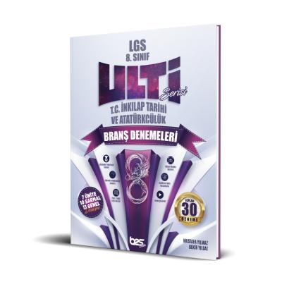 Ulti Yayınları 8. Sınıf Lgs Tc İnkılap Tarihi Ve Atatürkçülük Ulti Serisi Branş Denemeleri