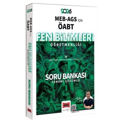 Yargı Yayınları 2026 MEB-AGS ÖABT Fen Bilimleri Öğretmenliği Tamamı Çözümlü Soru Bankası