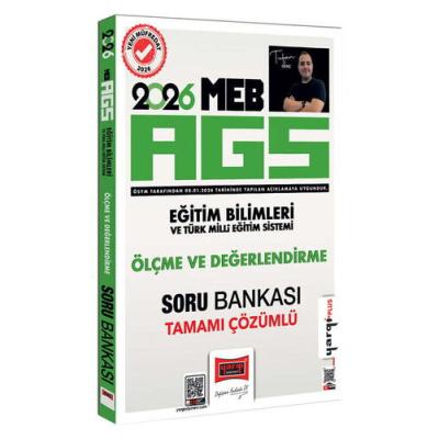 Yargı Yayınları 2026 MEB-AGS Eğitim Bilimleri ve Türk Milli Eğitim Sistemi Ölçme ve Değerlendirme Soru Bankası