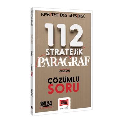 Yargı Yayınları 2024 112 Stratejik Paragraf Soru Bankası (Mikail Şan)