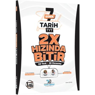 Yayın Denizi TYT Tarih 2X Hızında Bitir Deneme