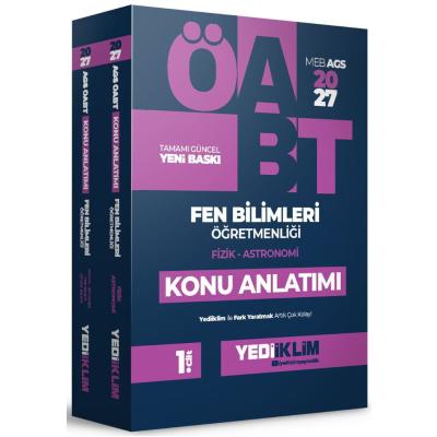 Yediiklim Yayınları 2027 MEB AGS ÖABT Fen Bilimleri Öğretmenliği Konu Anlatımı 2 Cilt