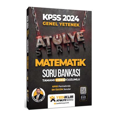 Yediiklim Yayınları 2024 Genel Yetenek Atölye Serisi Matematik Tamamı Video Çözümlü Soru Bankası