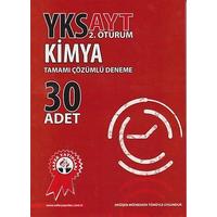 YKS AYT 2.Oturum Kimya Tamamı Çözümlü 30 Deneme Zafer Yayınları 