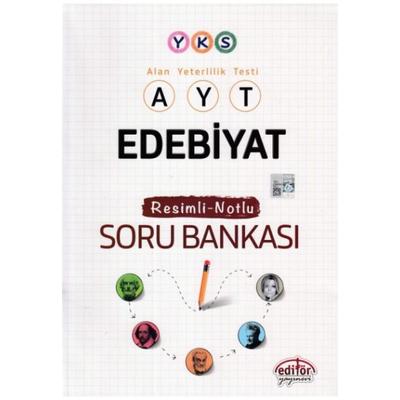 YKS AYT Edebiyat Resimli Notlu Soru Bankası Editör Yayınevi